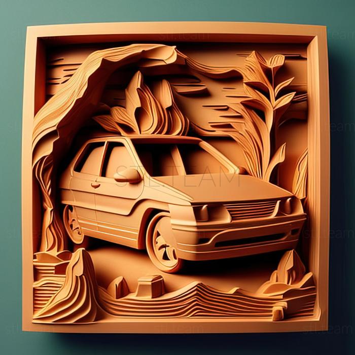 3D модель Honda City (STL)